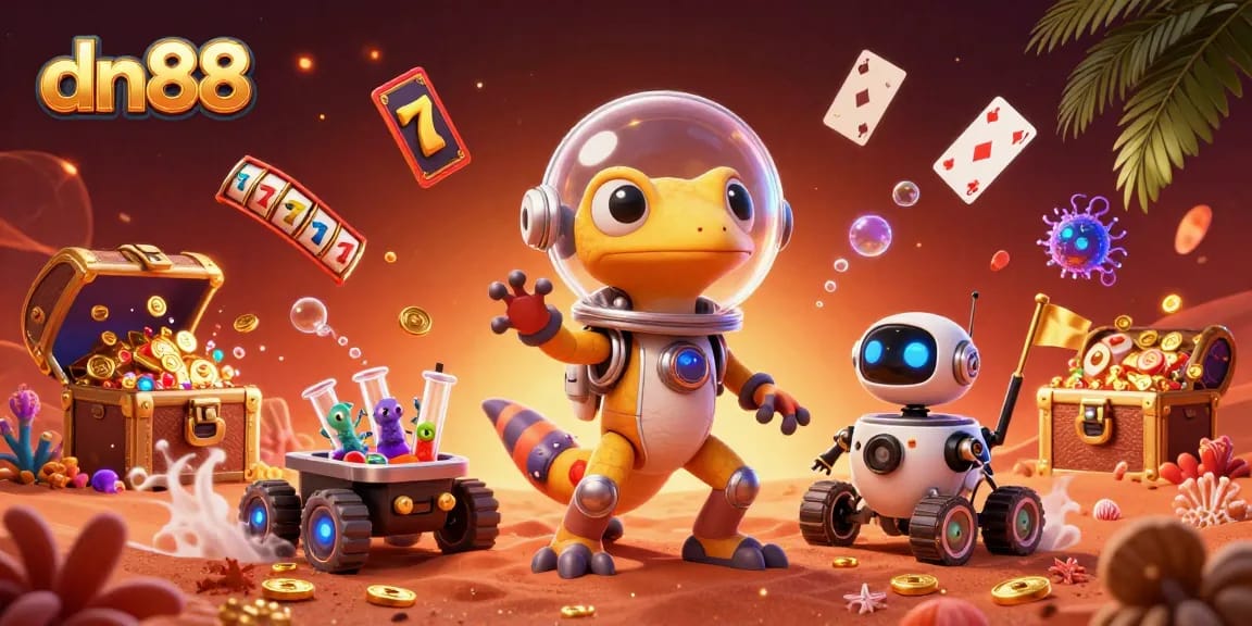 Experience slots action in the vibrant dn88 casino scene filled with dynamic gaming elements.