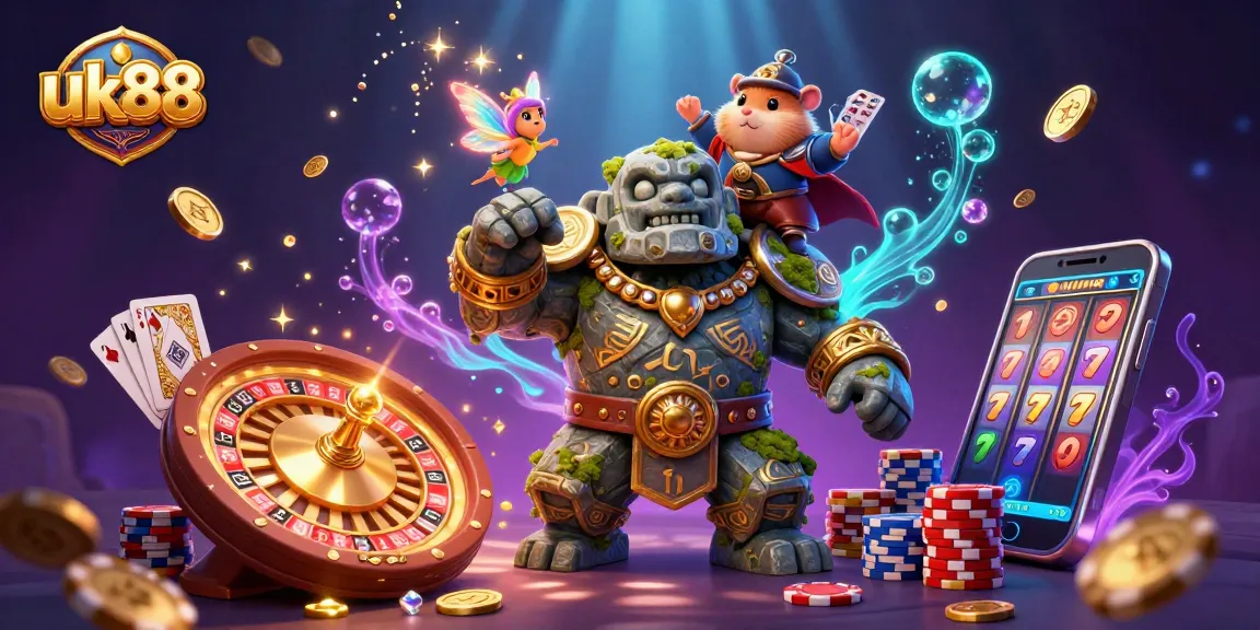Win big at uk88 with vibrant casino adventures featuring magical elements and rich graphics