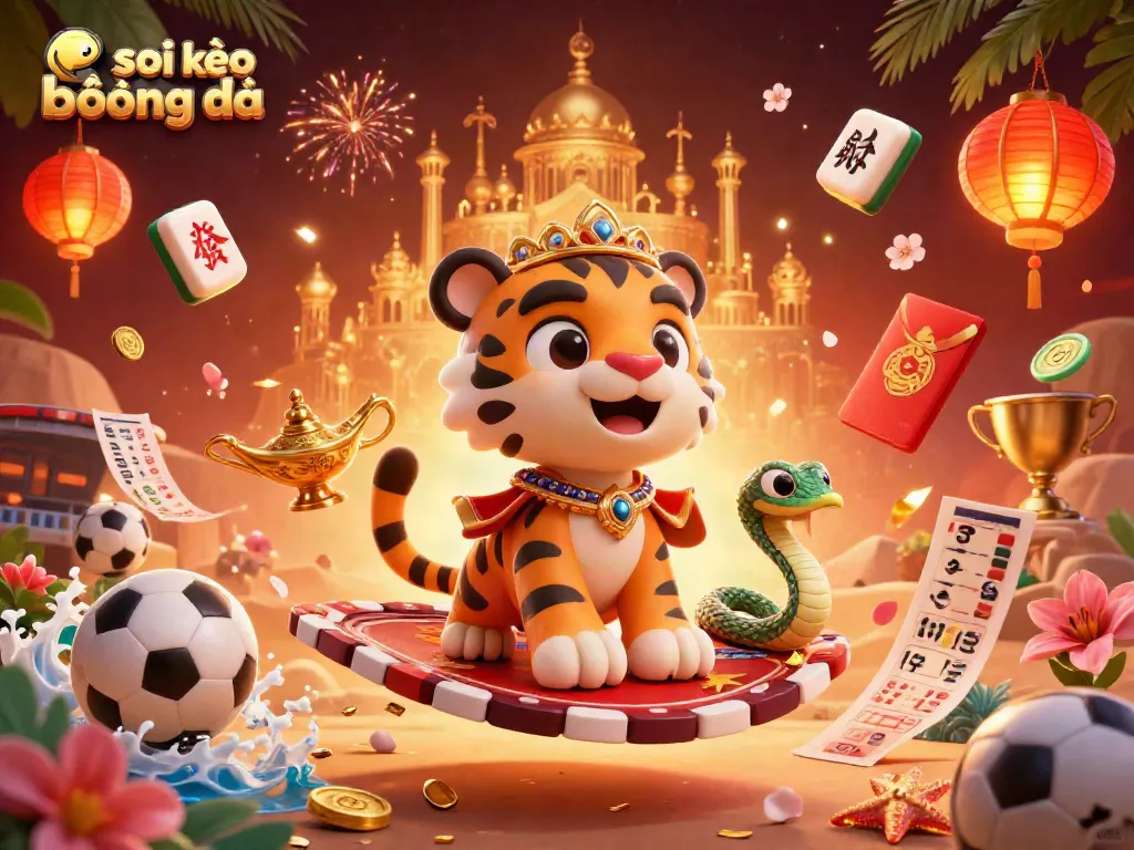 Place bets using expert soi kèo bóng đá insights and strategies in a vibrant 3D sports scene.