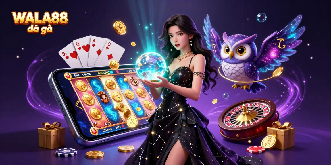 Experience WALA88 đá gà with this vibrant 3D illustration of gà competition featuring dynamic gaming elements.