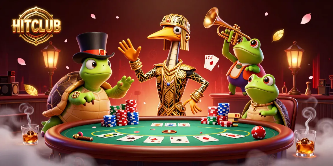 Spin the reels of HITCLUB, capturing thrilling moments at a vibrant casino scene.