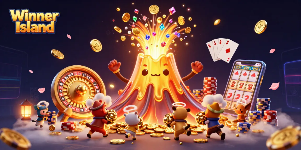 Experience excitement at Winner Island casino with treasures and dynamic gaming elements.
