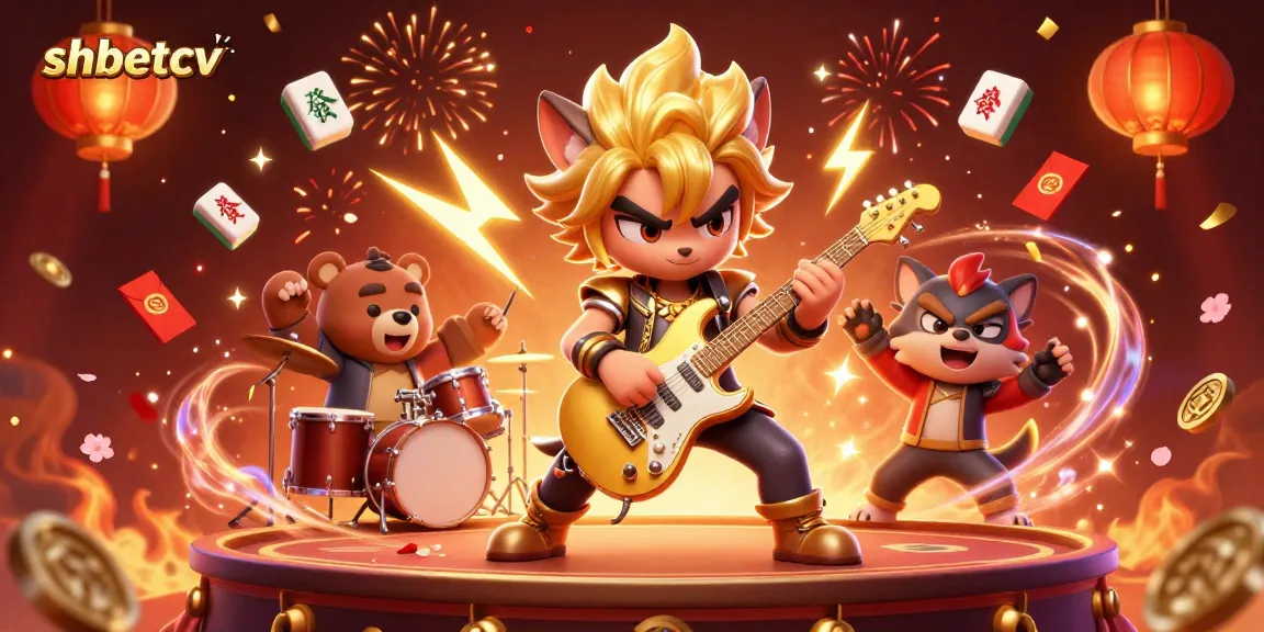 Experience thrilling excitement with shbetcv's animated casino scene featuring vibrant characters and festive game elements.